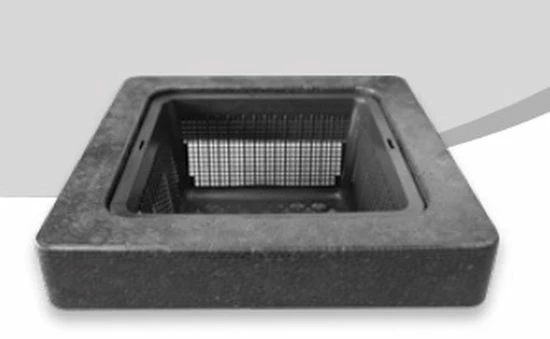 Schwimmender Teichkorb - Insel Ca. 25 X 25 Cm, Schwarz 1 Schwimmender Teichkorb - Insel Ca. 25 X 25 Cm, Schwarz